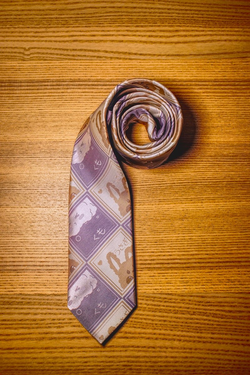 School Tie & Belt Combo